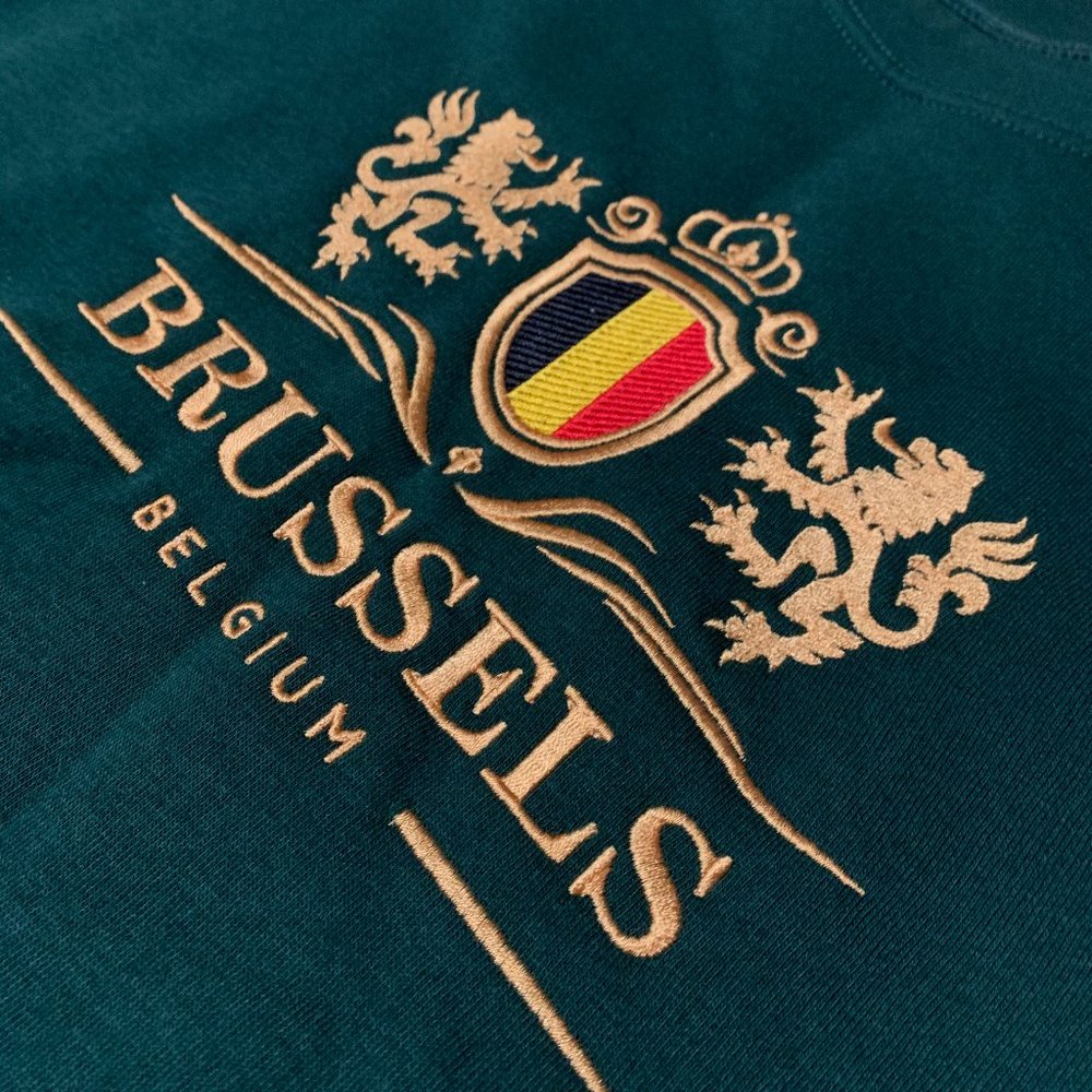 Brussels Belgium crewneck sweatshirt